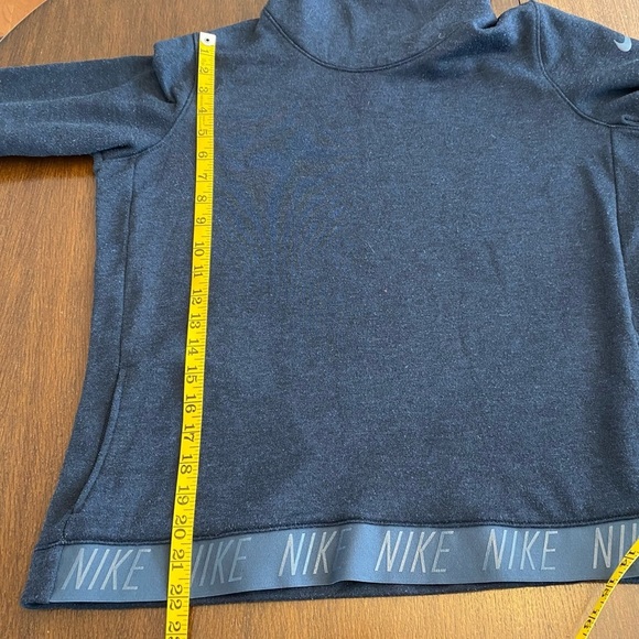 Nike Dri-fit Women's Pullover Cowl Turtleneck Training Sweatshirt Size L - Picture 8 of 10